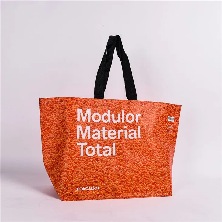 Bossa de compres RPET laminada a la marca